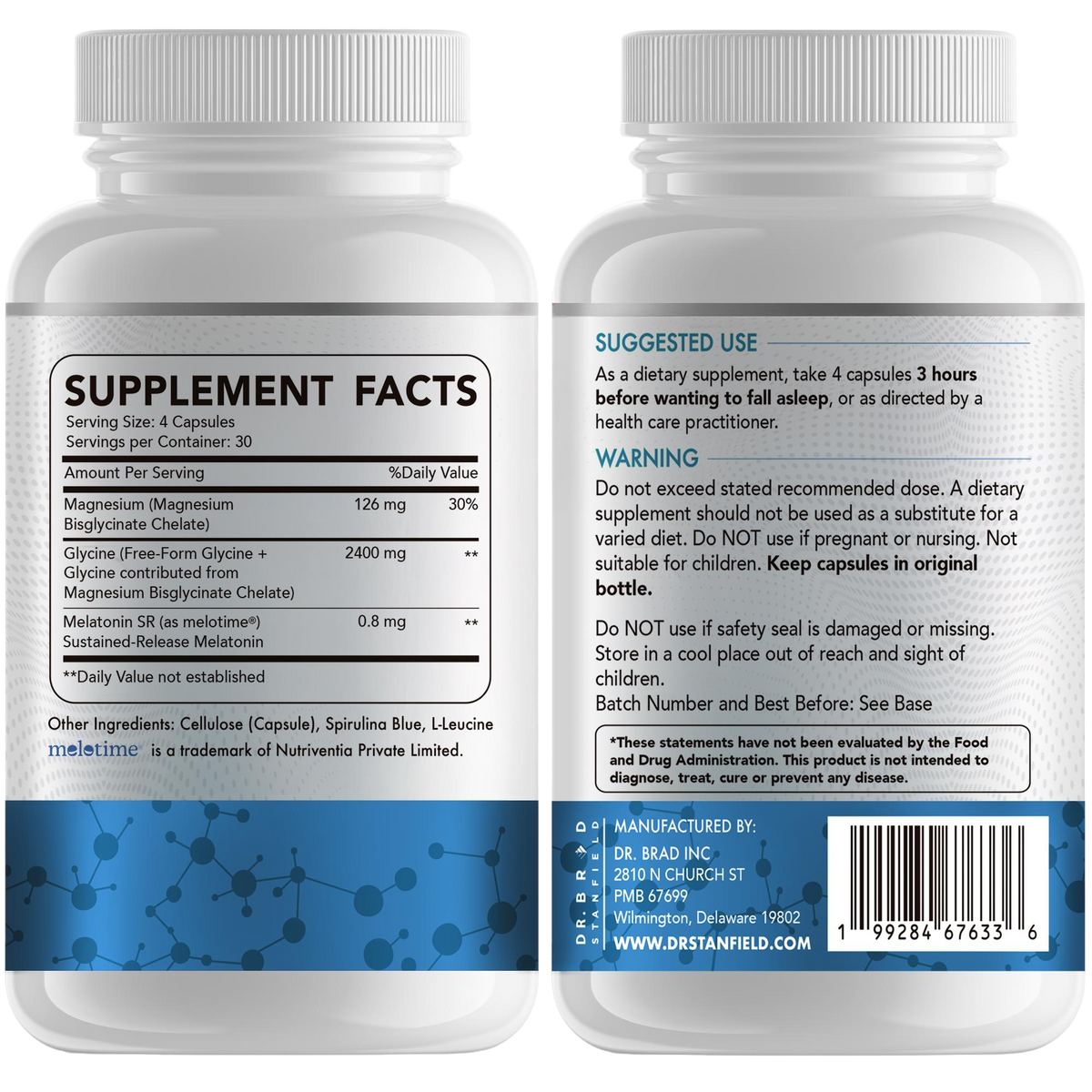 Sleep (Melatonin + Magnesium + Glycine)