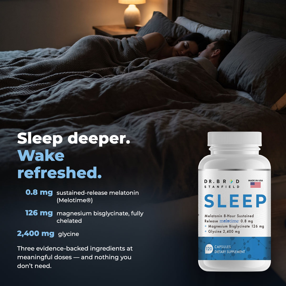 Sleep (Melatonin + Magnesium + Glycine)