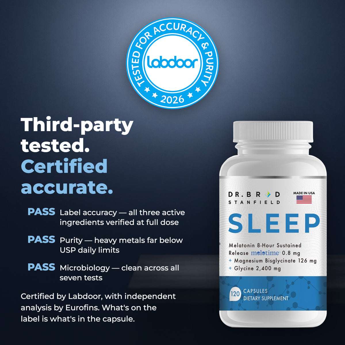 Sleep (Melatonin + Magnesium + Glycine)