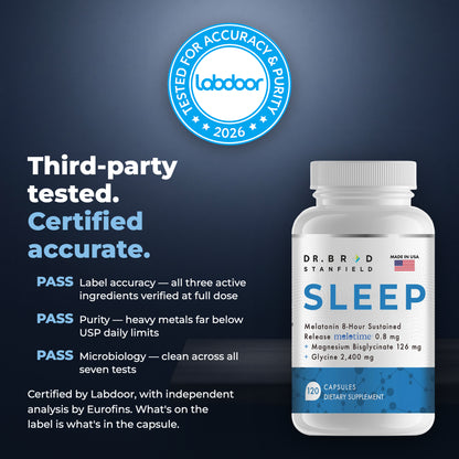 Sleep (Melatonin + Magnesium + Glycine)