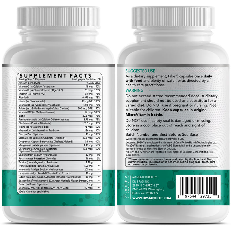 MicroVitamin capsules